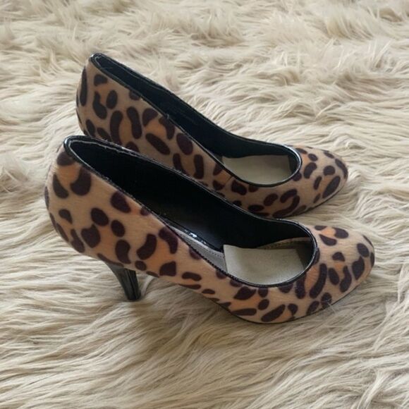 Fergalicious Utopia Leopard Print Heel size 10 - Picture 4 of 6